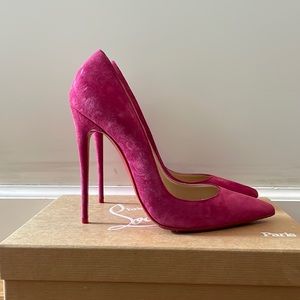 CHRISTIAN LOUBOUTIN SUEDE SO KATE